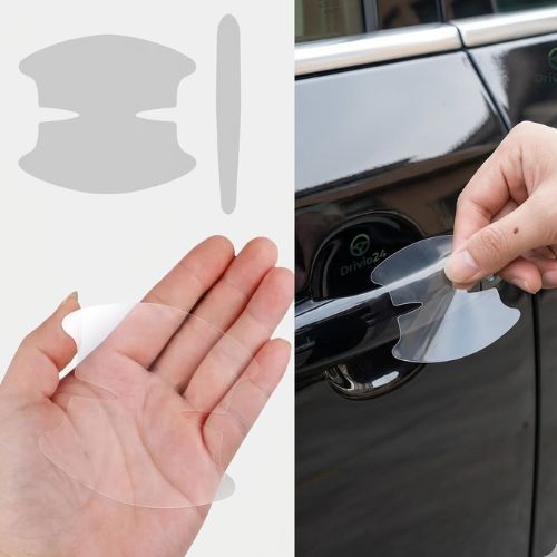 Zestaw Ochronny Premium 2w1 Progi + Klamki PPF Taśma Ochronna Folia Rakla Drivio24