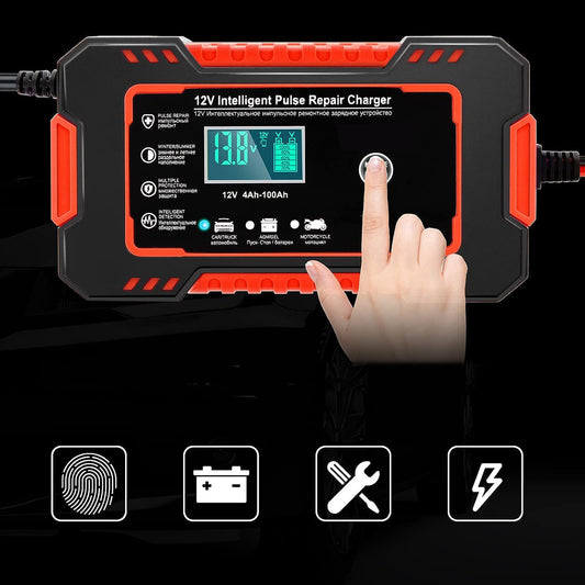 Prostownik Ładowarka do Akumulatora Automatyczny z trybem naprawy 12V 6A