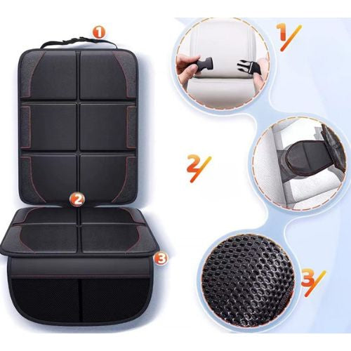 Duża Mata Ochronna na Fotel Pod Fotelik Gruba Wodoodporna Drivio24