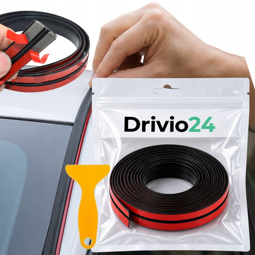 Uszczelka podszybia EPDM Drivio24 2 m 19 mm + rakla