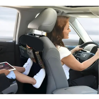 Pokrowiec na tylne siedzenie Samochodu z 3 kieszeniami do przechowywania wodoodporny ochraniacz Drivio24