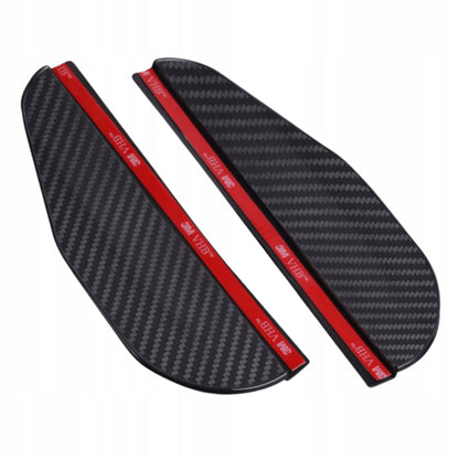 Daszki carbon na lusterka Drivio24 2 szt ochrona przed deszczem