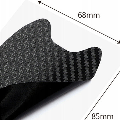 Naklejki ochronne carbon pod klamki drzwi Drivio24 4 szt