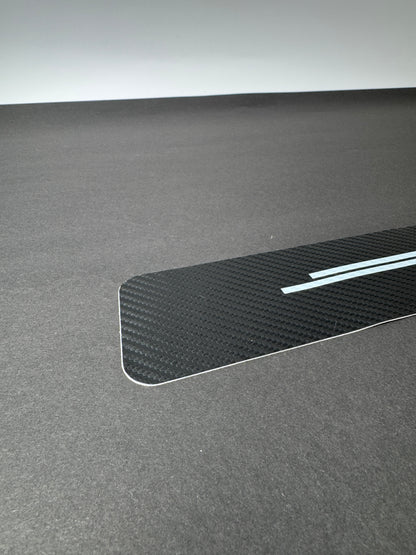 4x Naklejki Nakładki Ochronne Na Progi Samochodu Folia Zestaw 4 Szt Karbon Drivio24