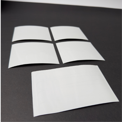 8x Folia Ochronna Naklejki Pod Klamki Samochodu Drzwi Samochodowe Bezbarwne Drivio24