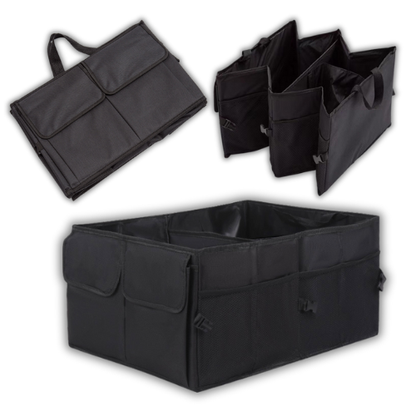 Organizer do Bagażnika Torba Auta Samochodu Kufer Samochodowy na Rzepy Duży Drivio24