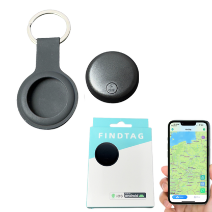 Lokalizator GPS Dla Kluczy Samochodu Działa z Android & IOS + Etui Brelok Drivio24