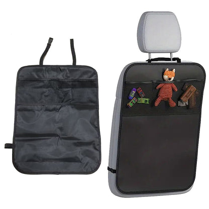 Pokrowiec na tylne siedzenie Samochodu z 3 kieszeniami do przechowywania wodoodporny ochraniacz Drivio24