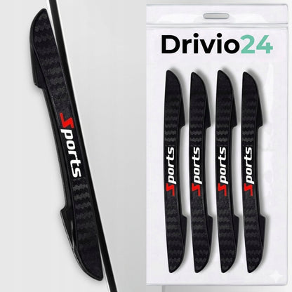 Ochraniacze drzwi Sports Drivio24 4 szt. gumowe odbojniki samochodowe