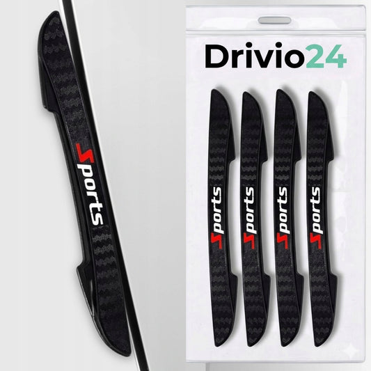 Ochraniacze drzwi Sports Drivio24 4 szt. gumowe odbojniki samochodowe