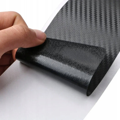 Nakładka carbon 3D na próg bagażnika Drivio24 90 cm + rakla